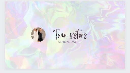 TWIN SISTERS official page banner