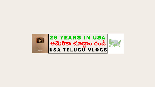 USA RAJA Telugu vlogs banner