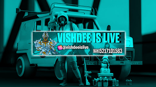 VISHDEE is LIVE banner