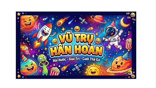 Vũ Trụ Hân Hoan banner