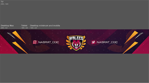 نصرت & وليد | Gaming banner