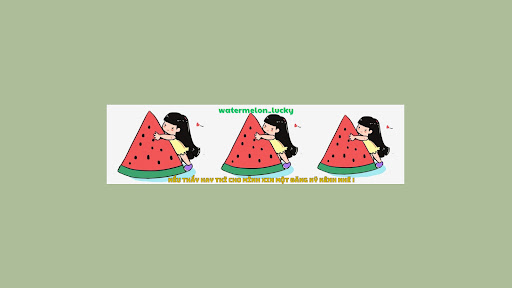 Watermelon Lucky🍉 banner