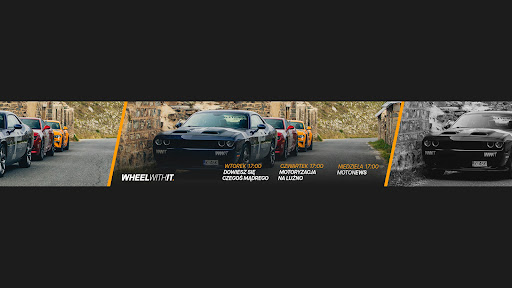 Wheel with it. banner