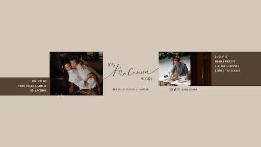 XO, MaCenna Vlogs banner