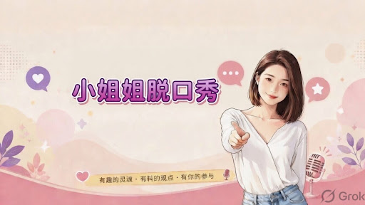 小姐姐脱口秀 banner