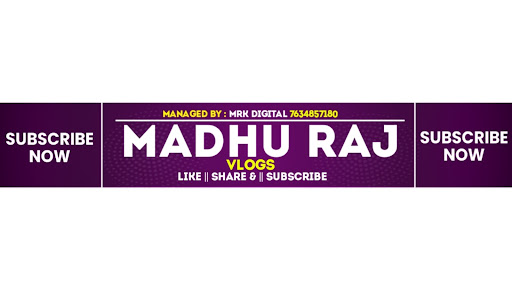 Madhu Raj Vlogs banner