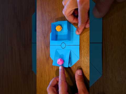 Easy Origami Basketball pop-It Game thumbnail