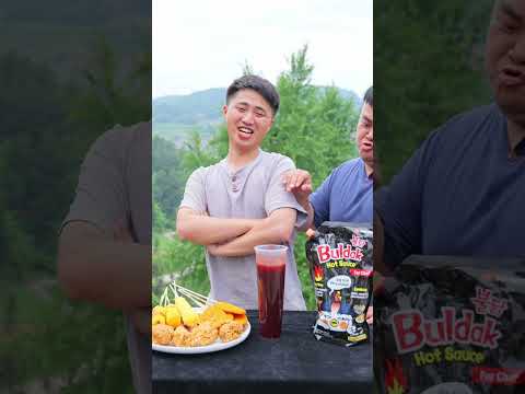 Help improve Songsong's spice tolerance #funny #food thumbnail