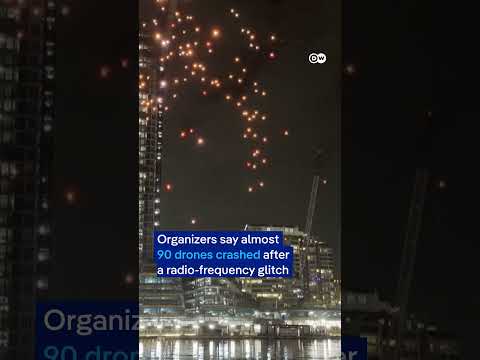 Big fail at Sydney drone show | DW News thumbnail