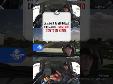 Captan violento asalto a transportista saliendo de la aduana del AIFA thumbnail