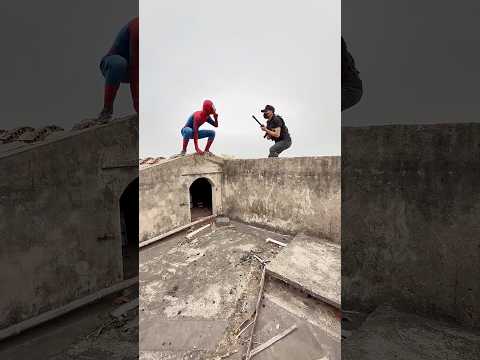 SPIDERMAN vs MONEY HEIST / PART.9 #spiderman #parkour #moneyheist thumbnail