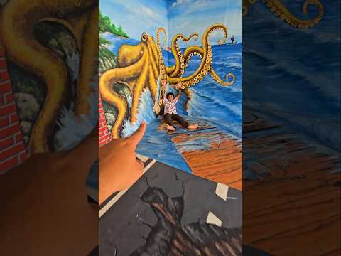 temon menghilang di air muncul di gambar gurita #trendingshorts thumbnail