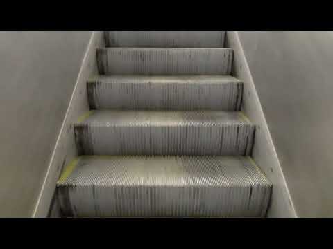 Sweden, Stockholm, Vårby gård subway station, 1X escalator thumbnail