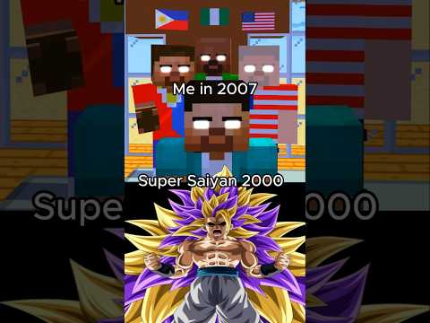 Herobrine talk about super saiyan goku #minecraft #shorts #animation thumbnail