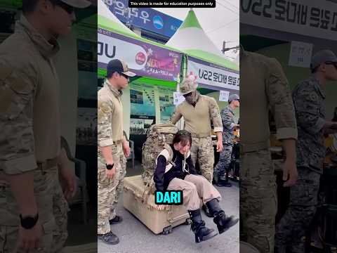 TANTANGAN GENDONG TAS TENTARA❗️ thumbnail