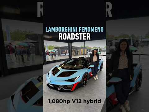 Lamborghini Fenomeno Roadster walkaround #shorts thumbnail