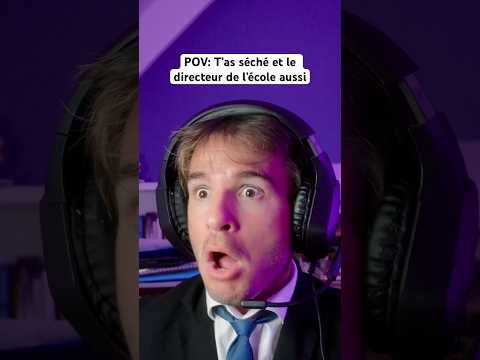 POV: T’as séché et le directeur de l’école aussi thumbnail