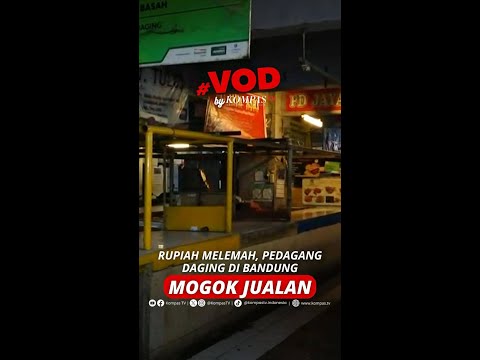 RUPIAH MELEMAH, PEDAGANG DAGING DI BANDUNG MOGOK JUALAN #short thumbnail