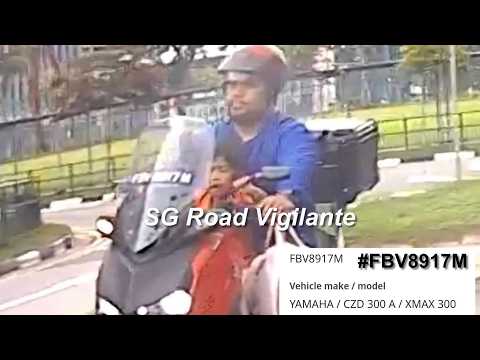 24may2026 pasir ris st 51 #FBV8917M yamaha xmax child without helmet & under age of 10 thumbnail
