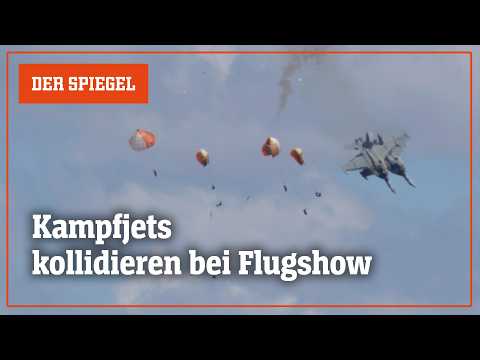US-Bundesstaat Idaho: Kampfjets kollidieren bei Flugshow | DER SPIEGEL thumbnail
