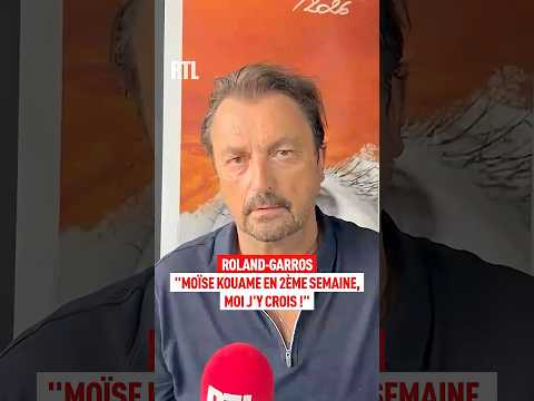 Roland-Garros : "Moïse Kouame en deuxième semaine, moi j'y crois" thumbnail