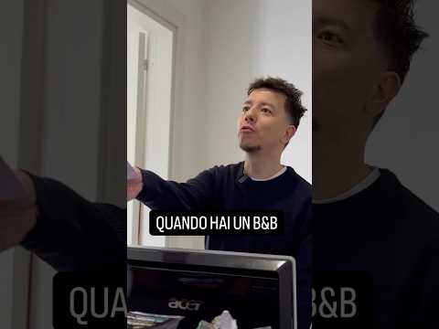 QUANDO HAI UN B&B #danielecondotta #comedy thumbnail