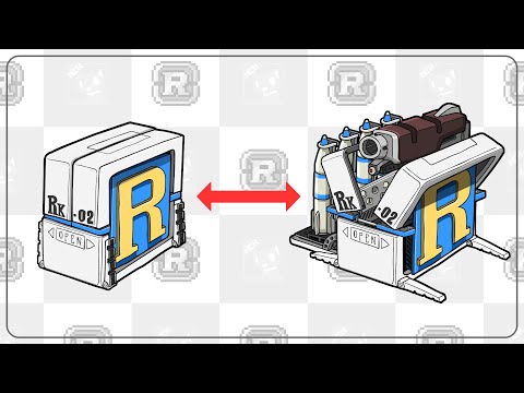 Metal Slug Crate Deployment Animation [Rocket Launcher] [Enemy Chaser] (ASMR Loop) thumbnail