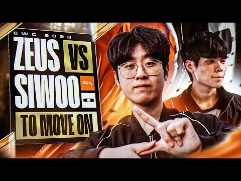 ZEUS VS SIWOO TO ADVANCE - DK VS HLE - EWC QUALIFIERS 2026 thumbnail