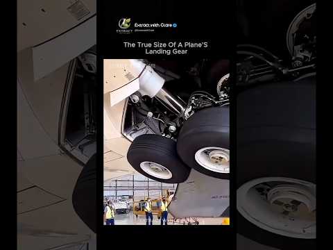 The Massive Size of an Airplane’s Landing Gear ? thumbnail