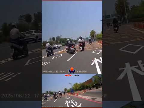【車禍影片】這個天氣在柏油路上摔 那個傷口應該很精彩（2026.06.02 高雄市前鎮區中山四路 thumbnail