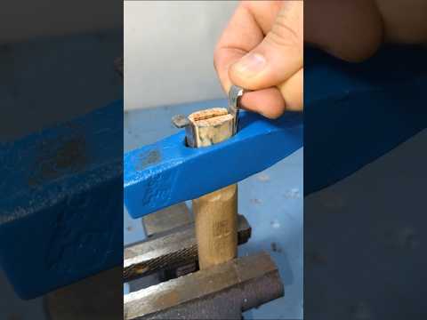 Unique Hammer Handle Fixing Techniques You've Probably Never Seen Before #diy #woodworking #tips thumbnail