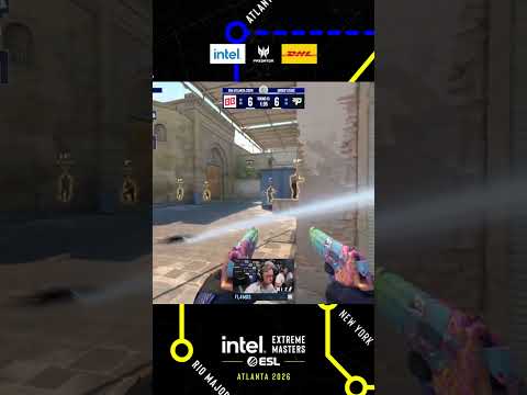FL4MUS TURNS DUALIES INTO A MACHINE GUN #esl #atlanta #cs #cs2 thumbnail