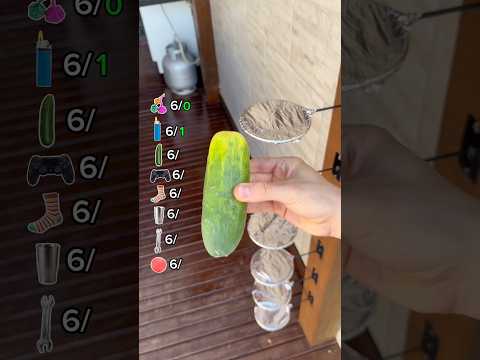 Cuántas capas atraviesa cada objeto? 💪🤯 thumbnail