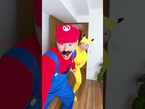 Gugugaga VS Real Life Mario VS Little Bro #sad #rescueefforts #humor thumbnail