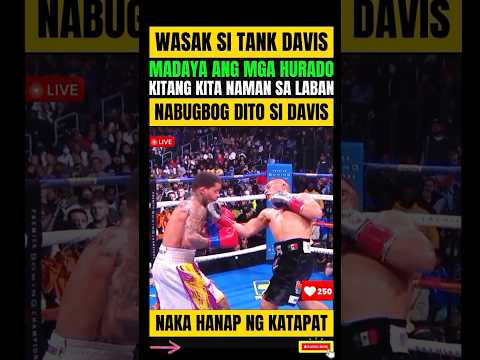 WASAK SI TANK DAVIS! NADUROG KAY PITBULL CRUZ! NAKARMA thumbnail