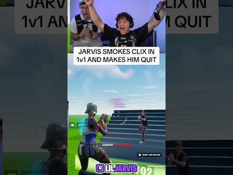 Jarvis 1v1s Clix and makes him QUIT thumbnail