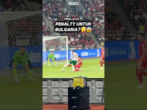 KOK MALAH VAR?!😭 JADI PENALTY UNTUK BULGARIA DAN GOAL.. INDONESIA 0-1 BULGARIA thumbnail