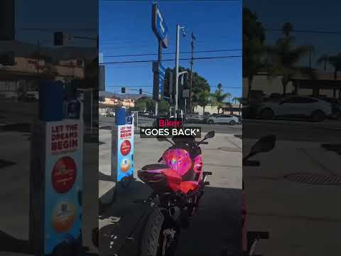 Biker Rushes To Help! thumbnail