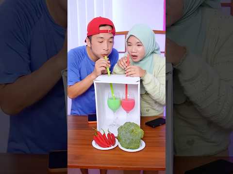 Tukar Minuman Pedas🔥 #videolucu #videomakan thumbnail
