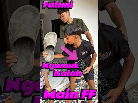 Fahmi Ngamuk kalah main FF #comedy #minivlog #anakdesa #game #ff thumbnail