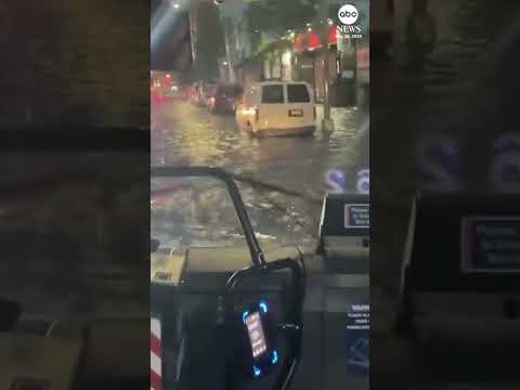 Severe thunderstorm brings flooding to East Coast thumbnail