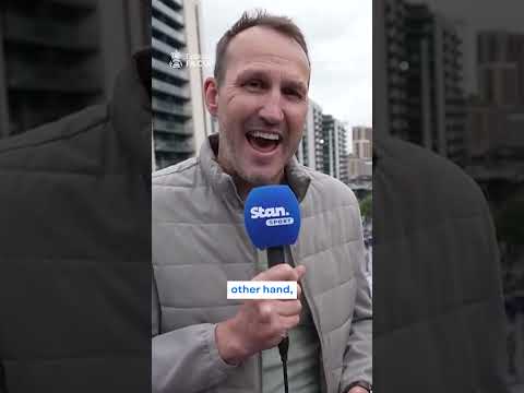 Mark Schwarzer and Katie Shanahan at Wembley for the FA Cup final ? #FACup #Chelsea #ManchesterCity thumbnail
