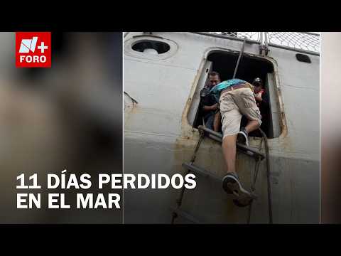 Marina rescata a 4 pescadores tras 11 días a la deriva cerca de Cozumel thumbnail