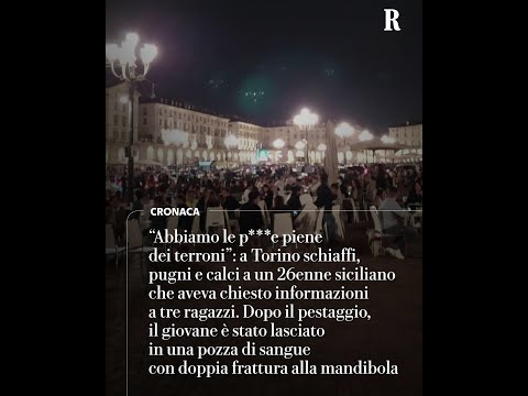 Ragazzo siciliano massacrato a Torino dopo insulti discriminatori thumbnail