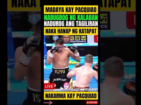 JEFF HORN, NAKARMA KAY PACQUIAO! WASAK ANG TAGILIRAN thumbnail