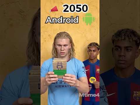 iPhone vs Android vs Nokia: 2050 Edition ?☎️ #football #haaland #parody thumbnail
