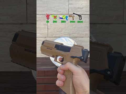 Pistolita de $1 peso vs pistolita de $500 pesos! 🔫💦 thumbnail