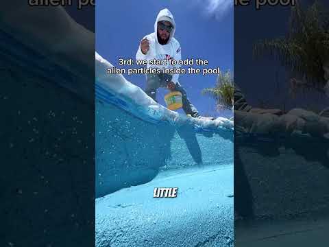 How We Build an Alien Pool — Full Process Revealed #poolbuild #luxurypool  #satisfying #poolhacks thumbnail