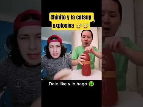 Chinito y la catsup explosiva 😅😂😂 - Hey Crispin #humor thumbnail