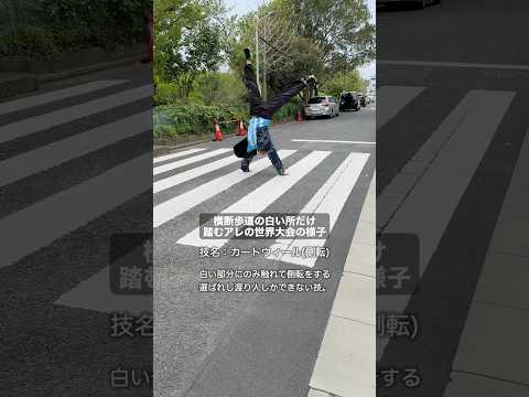 横断歩道の白いところしか踏まない世界大会、 thumbnail